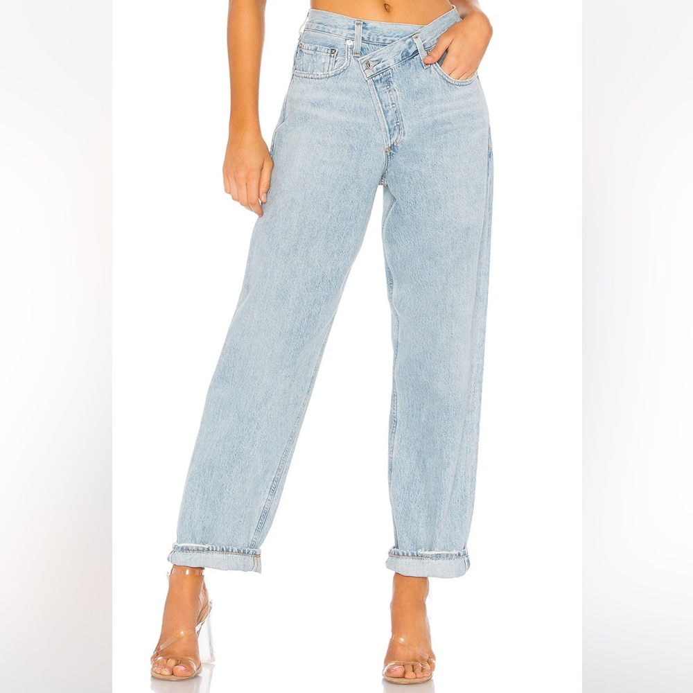 Agolde crisscross jeans size 28